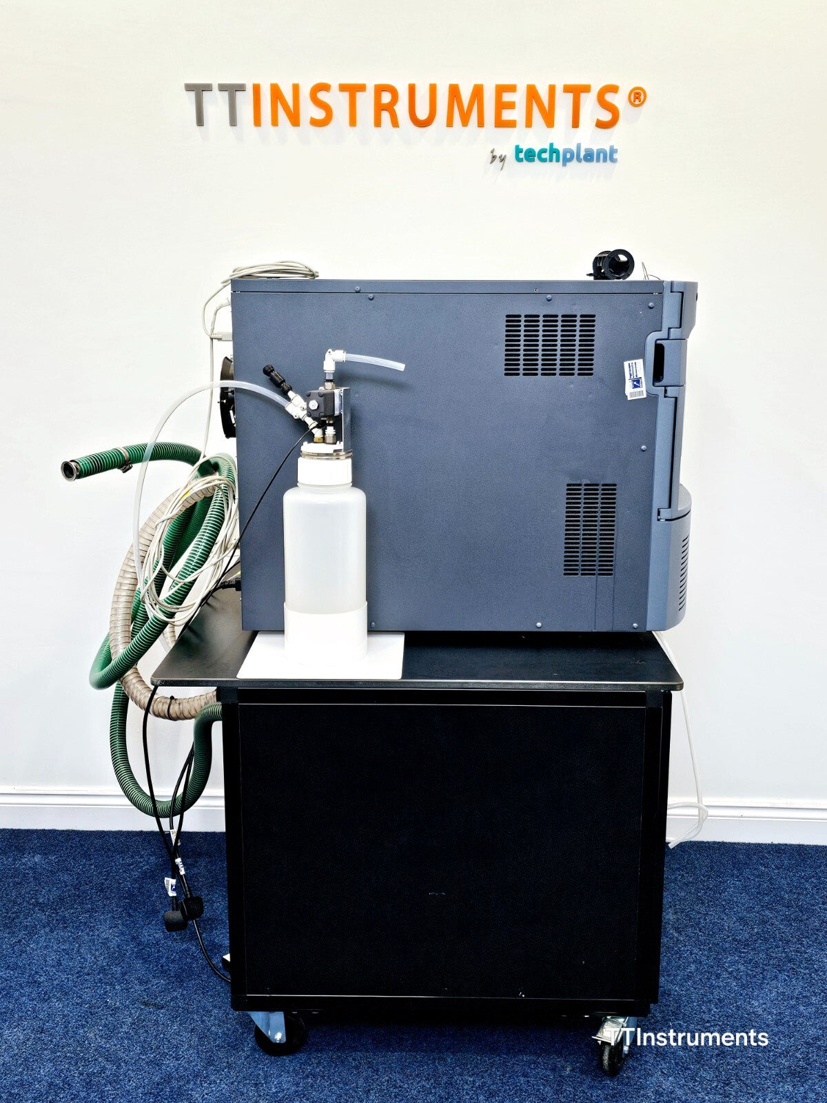 Waters Xevo TQ-S mass spectrometer rear connections and vacuum ports