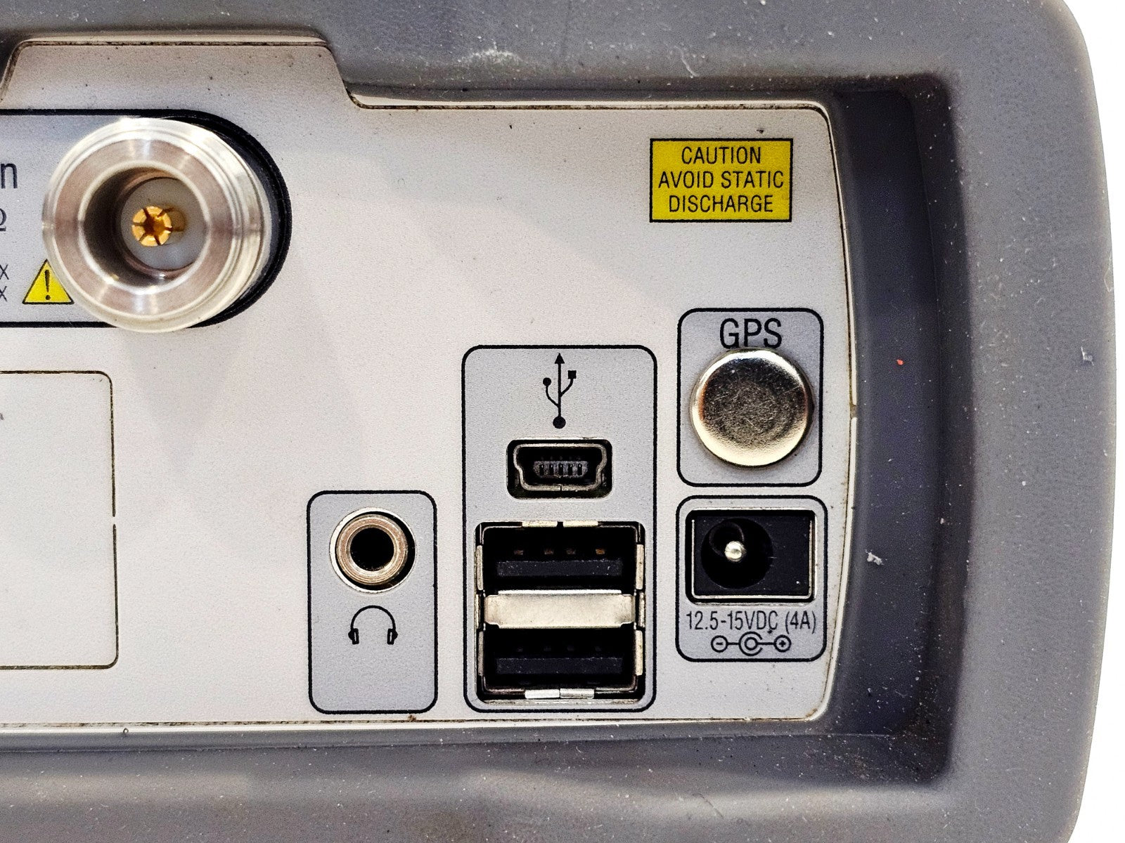 Anritsu S331E site master angled view showing display and keypad