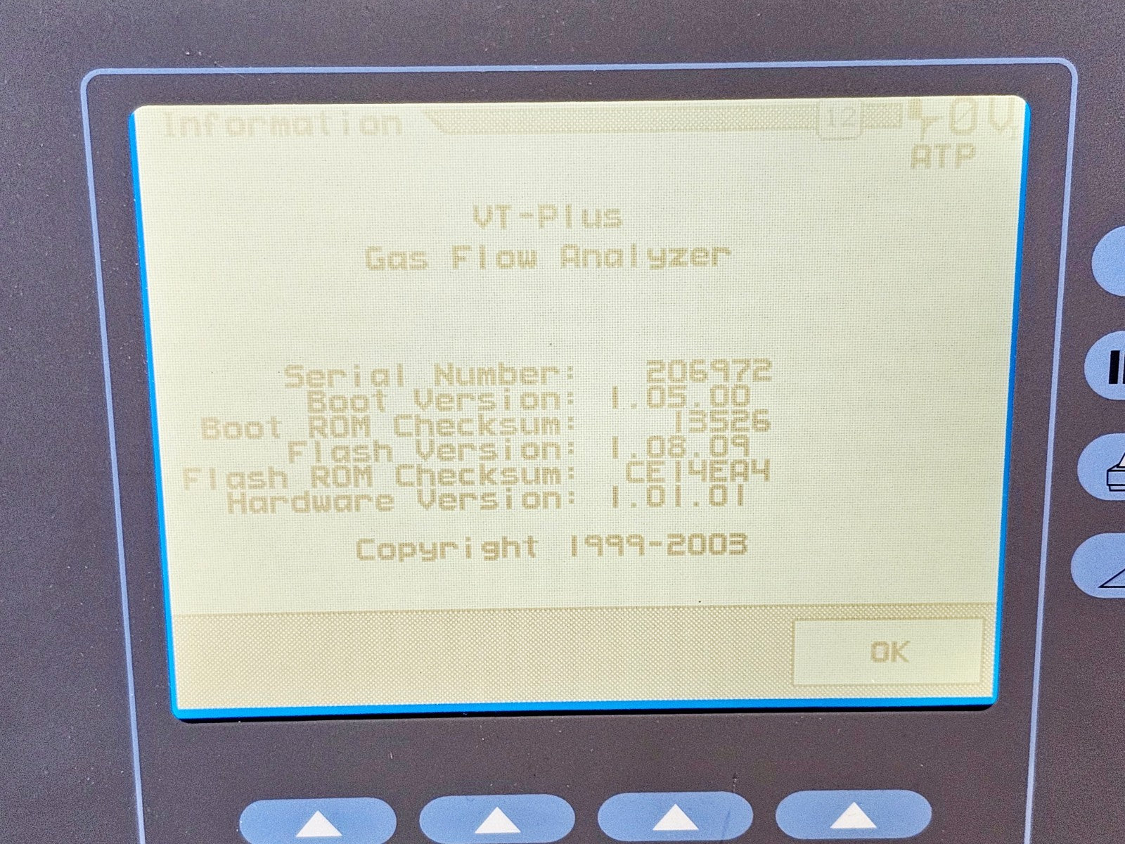 Fluke Biomedical VT Plus HF Gas Flow Analyzer