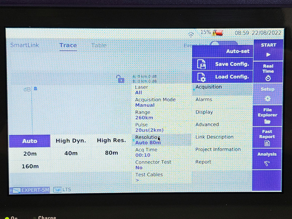 Brand NEW VIAVI MTS 4000 V2 with 4126B-FCOMP OTDR Module Bi-Directional Testing16