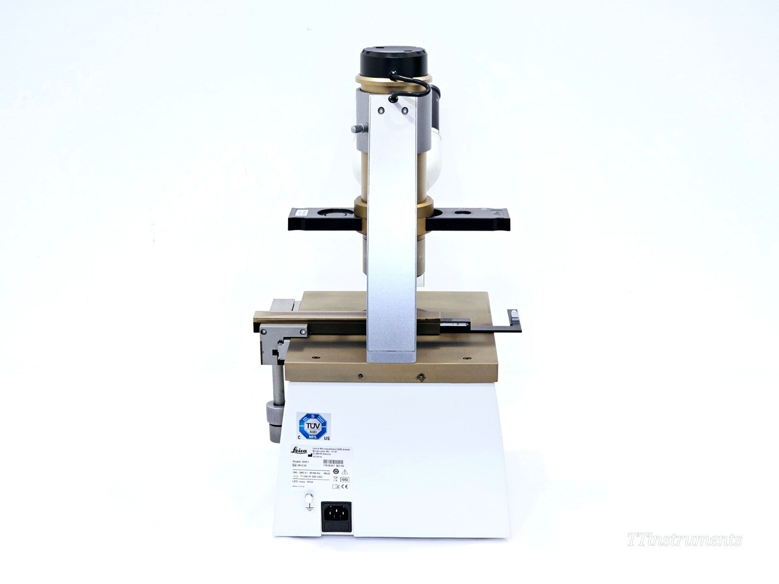 Leica DMi1 Inverted Microscope w/ Flexacam C1 Camera 4x 10x Objectives