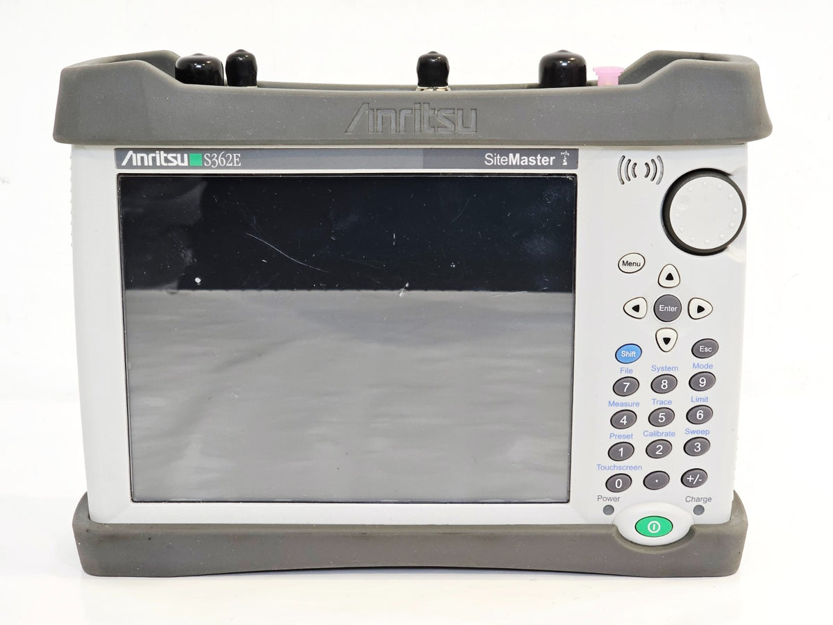 Calibrated Anritsu S362E 6GHz SiteMaster Cable & Antenna Analyzer Op 10/21/25/312