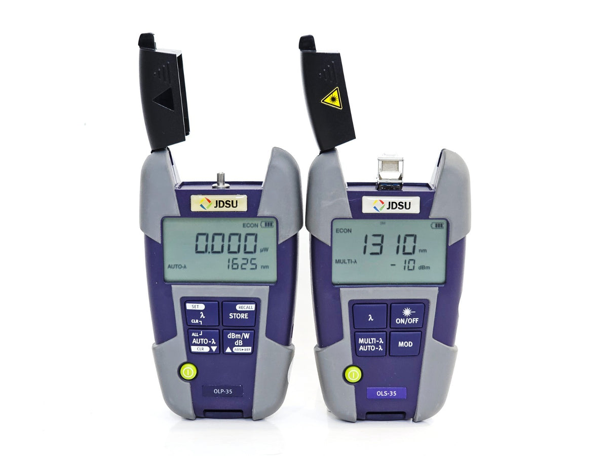 VIAVI JDSU Optical Test Kit OMK-35P SM 1310/1550 nm OLP-35 and OLS-35 2127/020