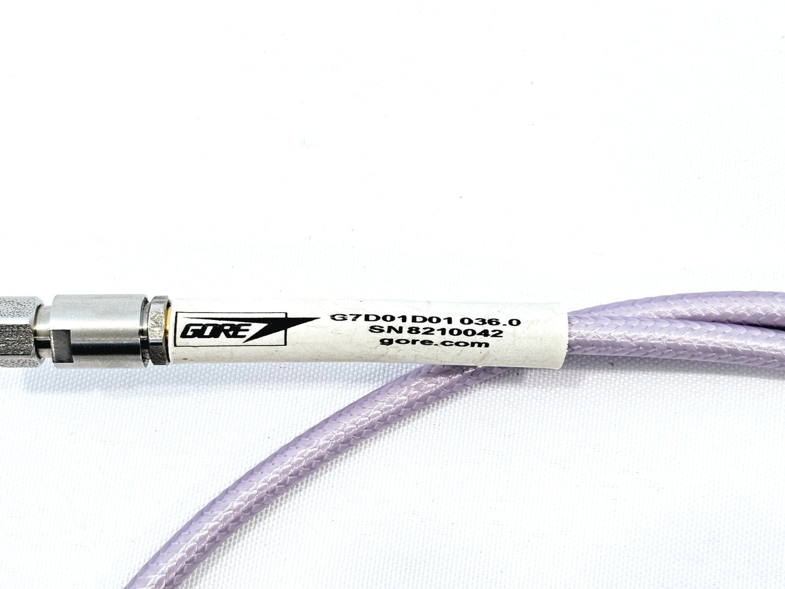 Gore G7D01D01036.0 3.5mm Connector 26.5GHz Microwave RF Cable Assembly