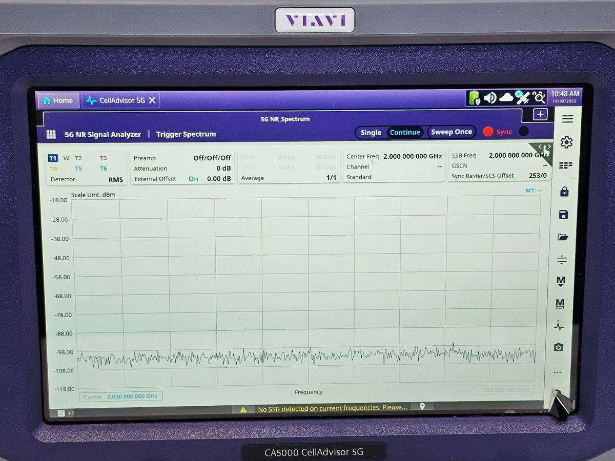 Viavi CA5000 CellAdvisor 5G NR + LTE/LTE-A FDD Signal Analyzer with ccessories23