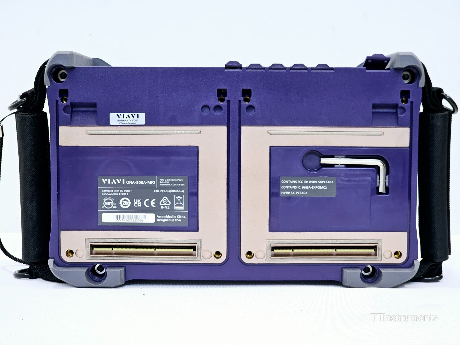 Viavi ONA-800 Mainframe with 8123 EVO AV RDZ Hi-Res MM OTDR Module E8123AV