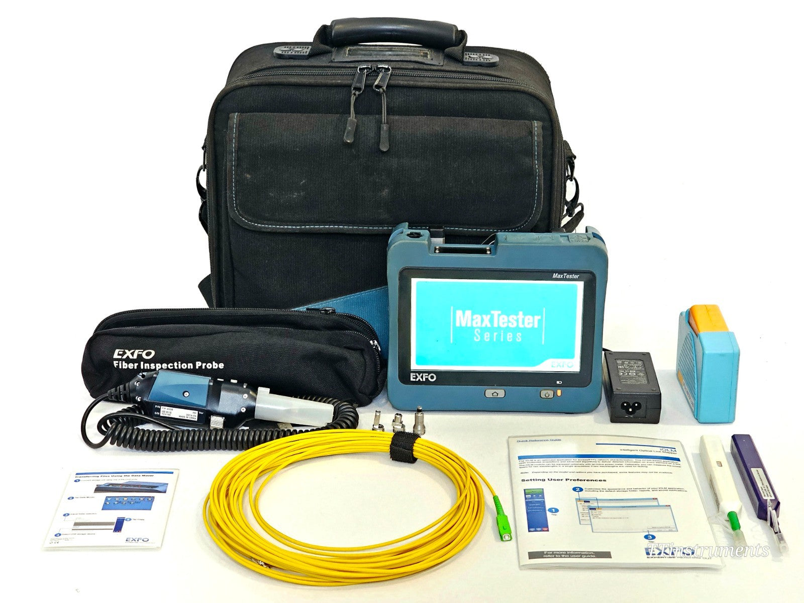 EXFO MAX-730C-SM8 MaxTester PON/Metro OTDR 1310/1550 1650 Live iOLM IADV + 430B0