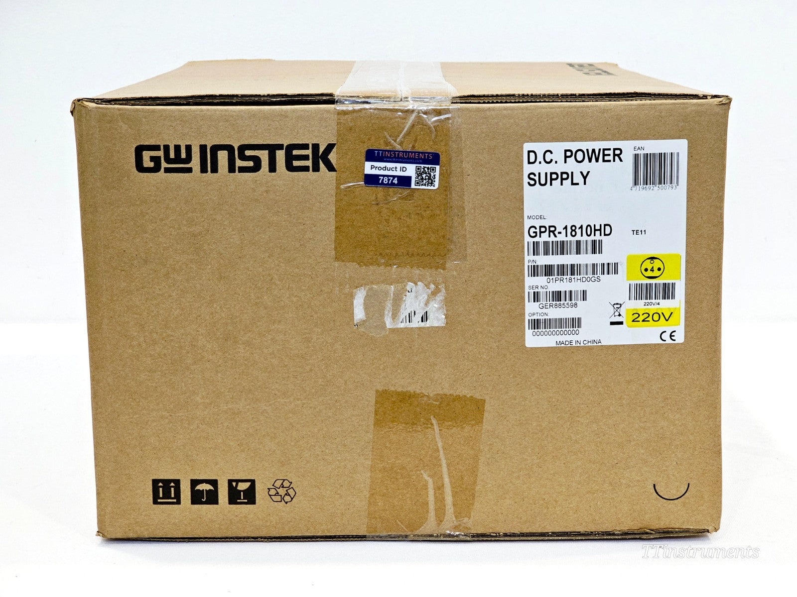 GW Instek GPR-1810HD DC Power Supply