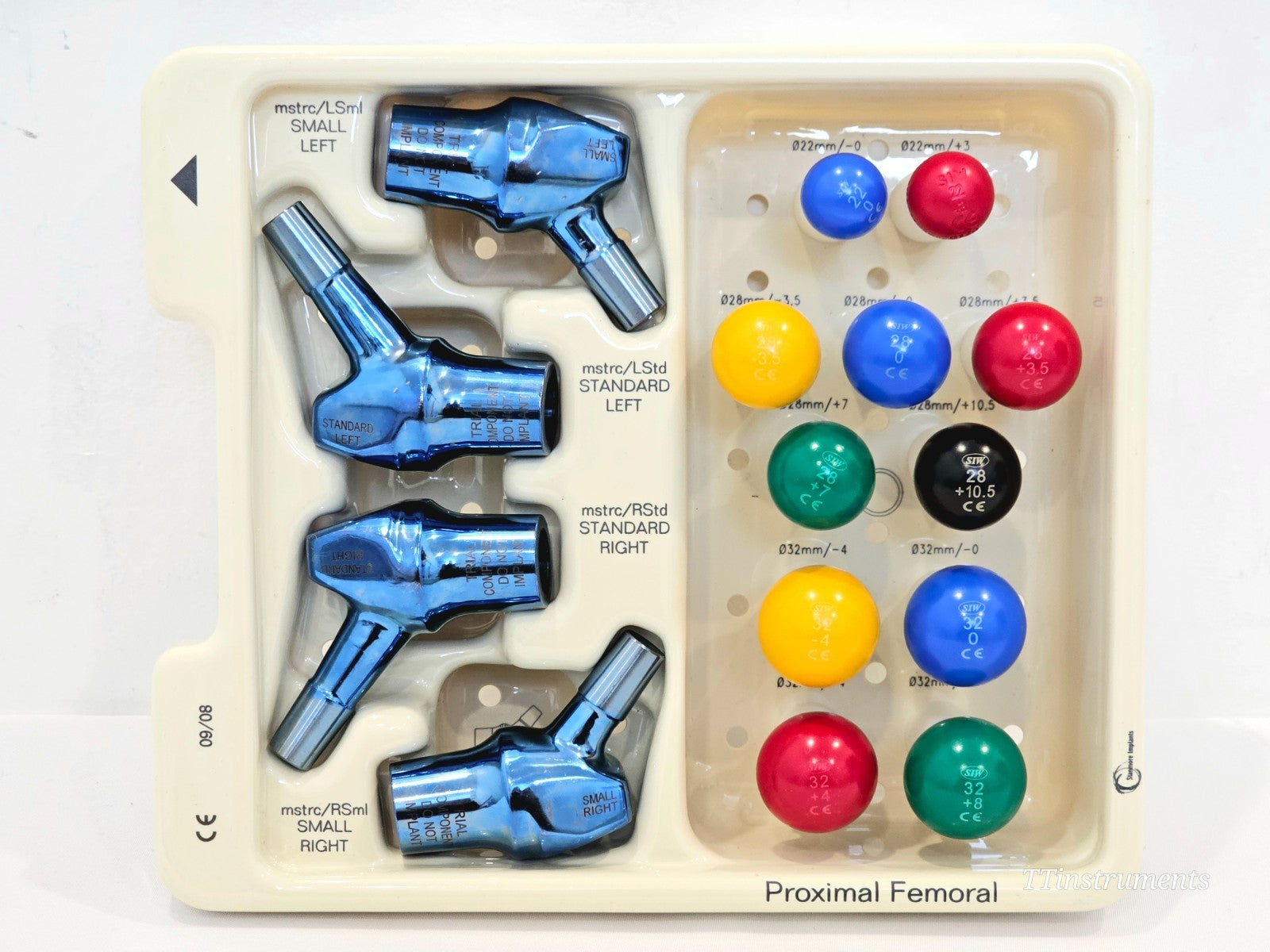 Stryker Stanmore Implants METS Modular Proximal Femoral Trial Implants Set