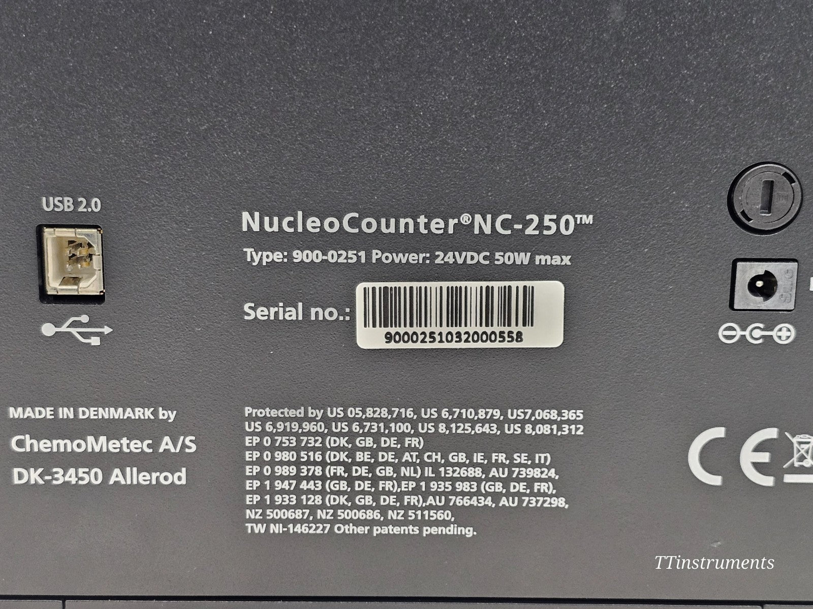 Chemometec A/S NucleoCounter NC-250 P/N: 900-0251
