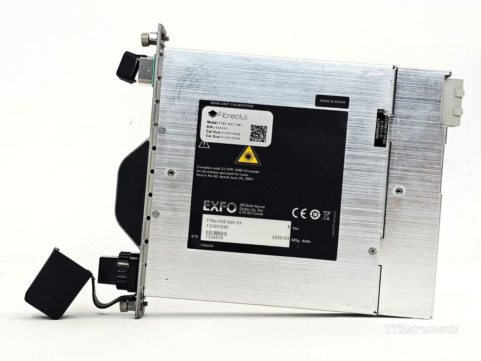 EXFO Calibrated FTB-2 with FTBx-720C OTDR 1310/1550 + FTBx-945 OLTS MFD 202010