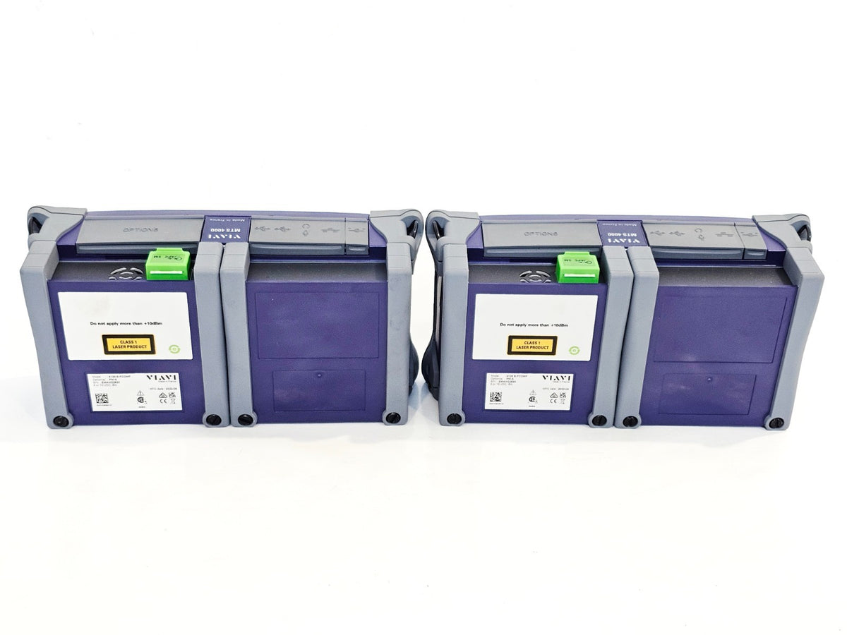 2x Brand NEW VIAVI MTS 4000 V2 & 4126B-FCOMP OTDR Module Bi-Directional Testing2