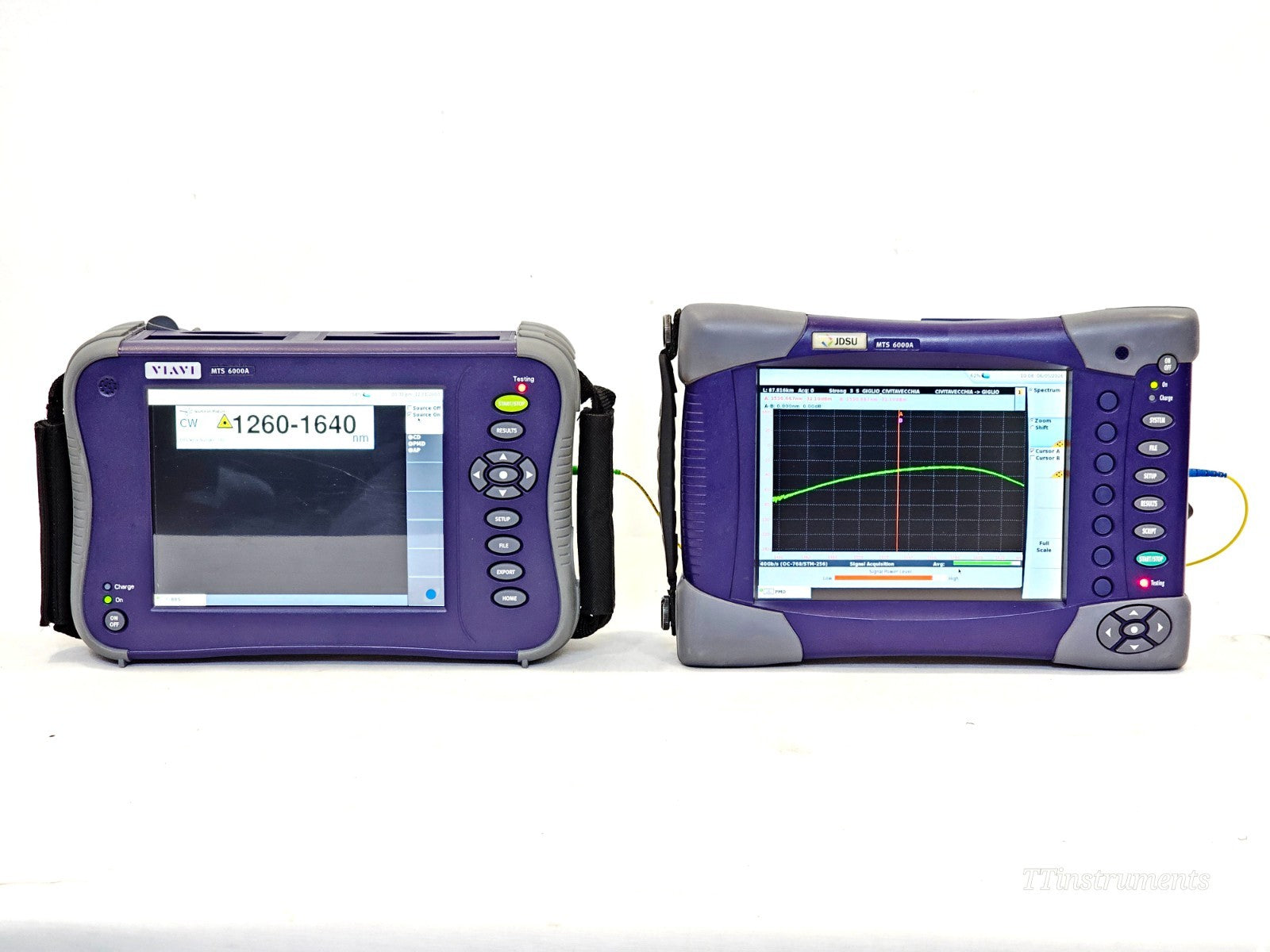 Viavi JDSU MTS 6000A with 81MRDISPAP CD PMD AP Dispersion Analyzer 1260-1640 nm0