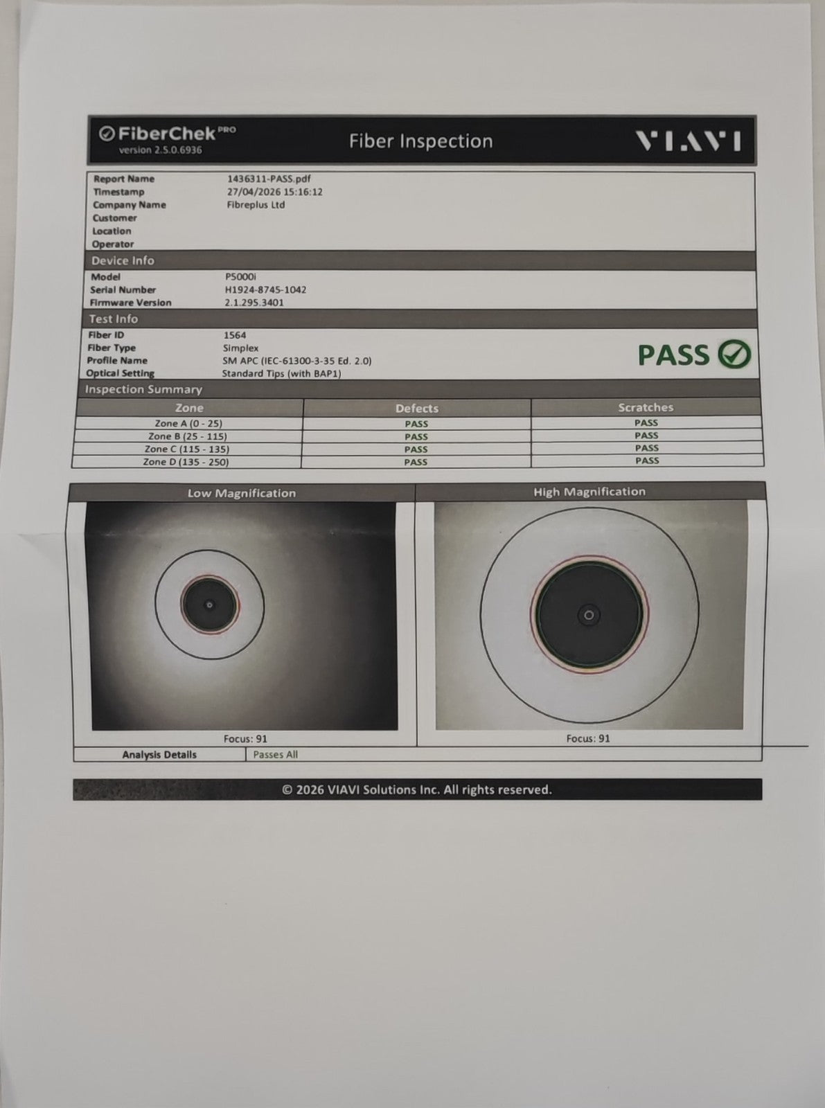 Calibrated EXFO MAX-730C-SM3 MaxTester PON/Metro OTDR 1310/1550/1625nm 730C SM33