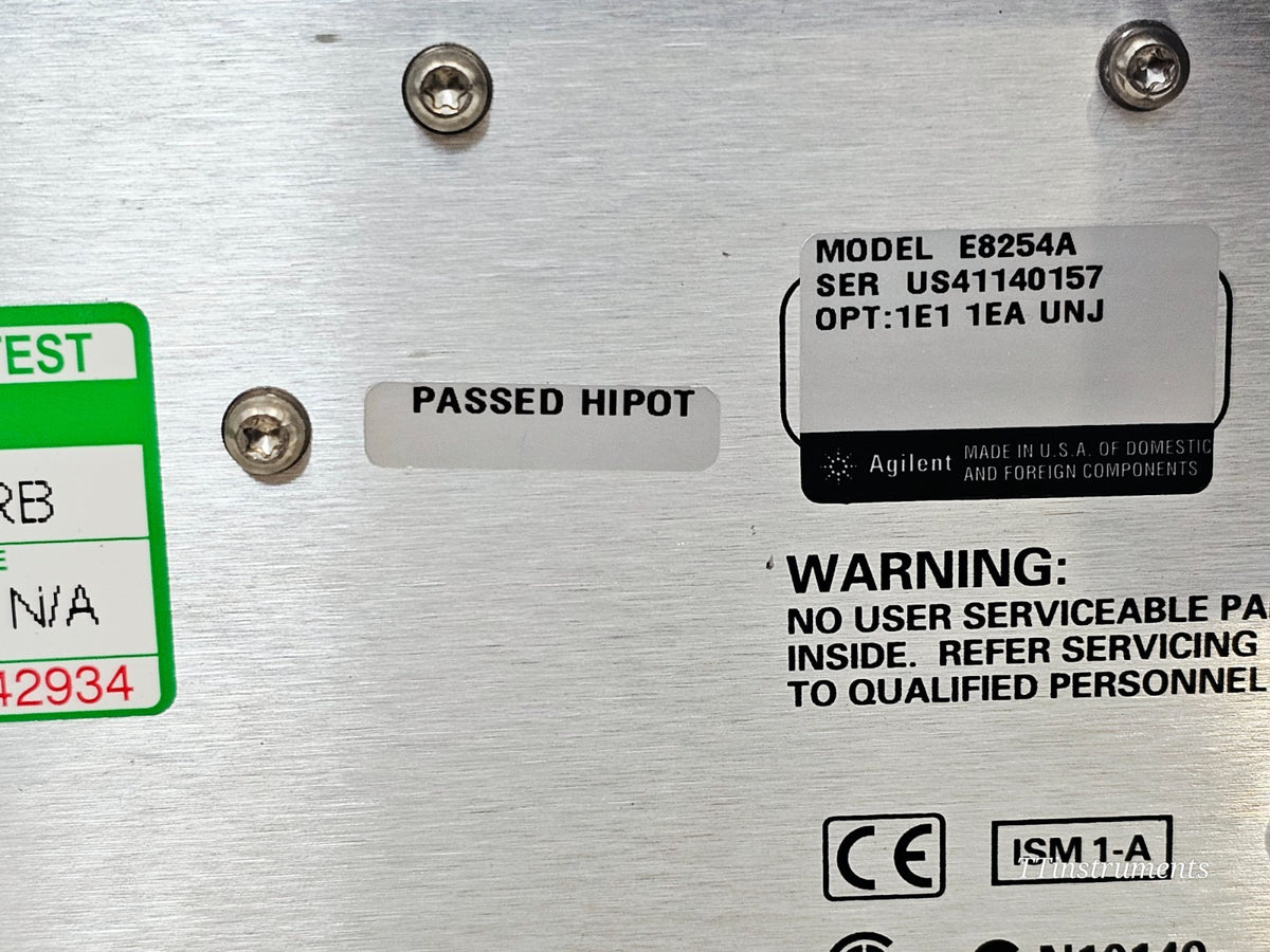 Agilent E8254A PSG-A Series 250 kHz - 40GHz Signal Generator 1E1 1EA UNJ8