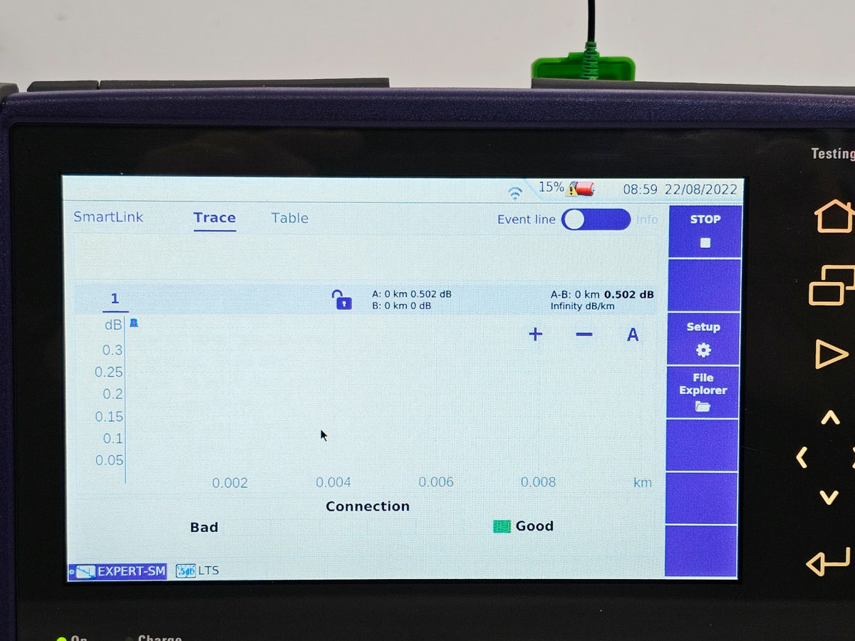 Brand NEW VIAVI MTS 4000 V2 with 4126B-FCOMP OTDR Module Bi-Directional Testing17