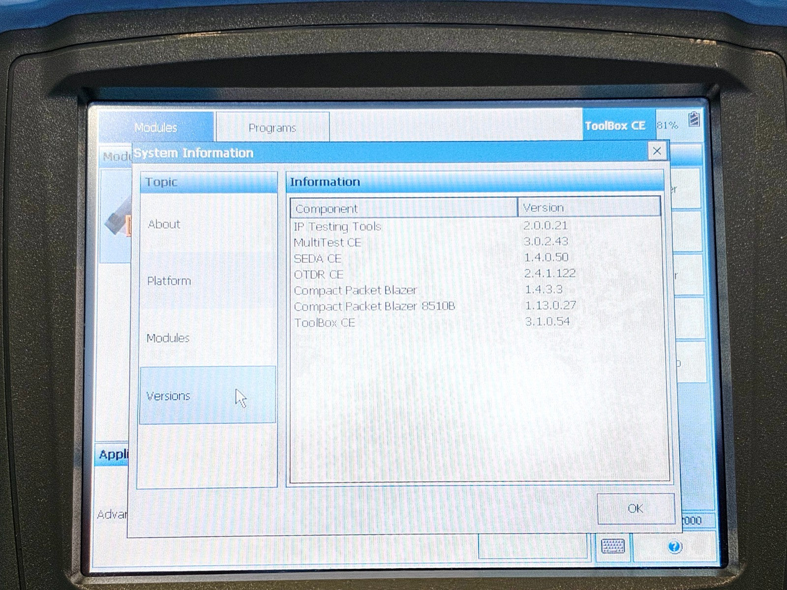 EXFO FTB-200 with FTB-7200D QUAD SM MM OTDR 1310/1550 & 850/1300 FTB-7200D-12CD15