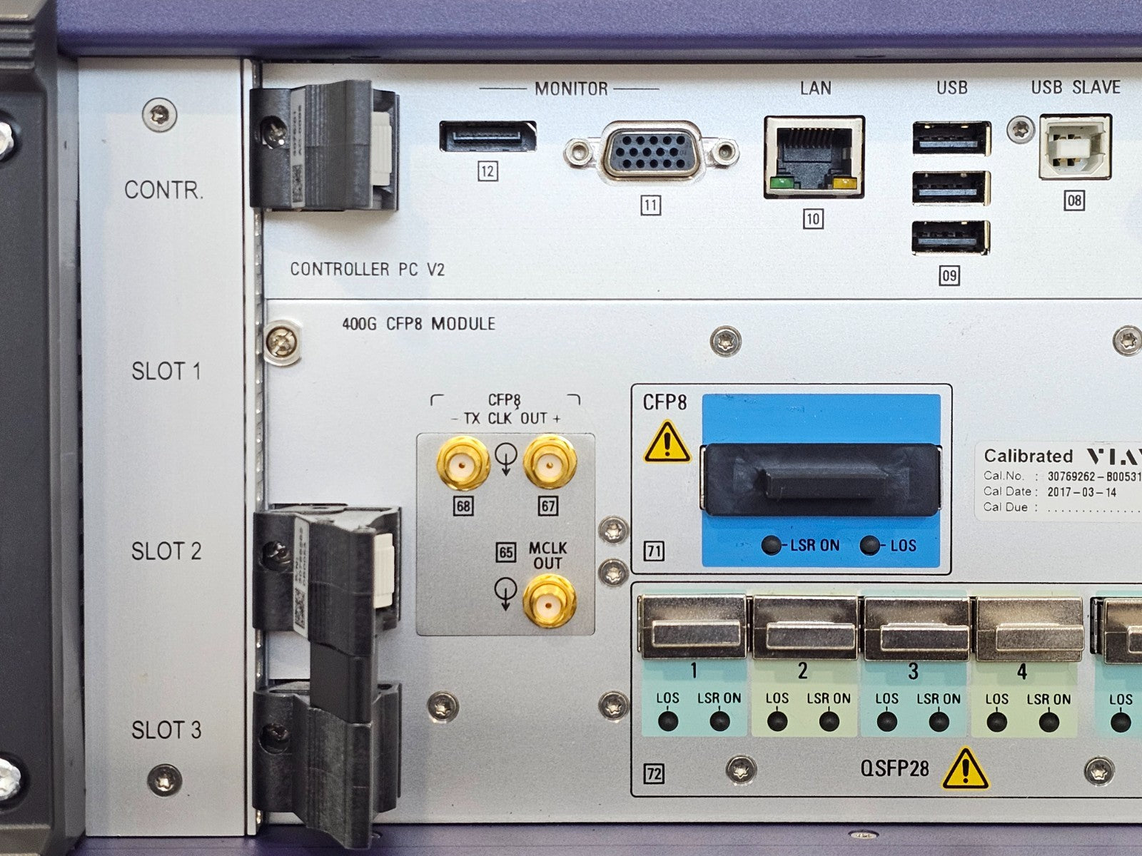 Viavi JDSU ONT-603 H/D 400G CFP8 Ethernet Tester ONT-600 3076/01 ONT-603D6