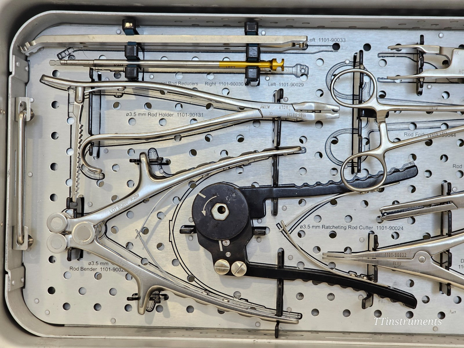 Stryker / K2M Caspian Preparation Instruments Case 1 – 1101-90141