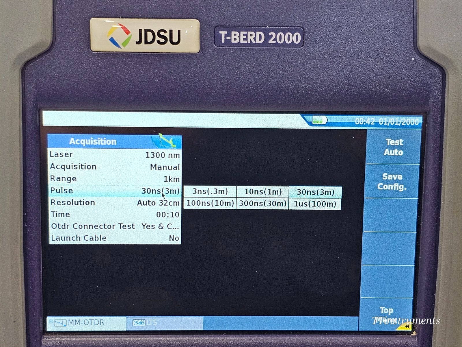 Viavi JDSU T-BERD 2000 + 4146 QUAD OTDR SM MM 850/1300 1310/1550