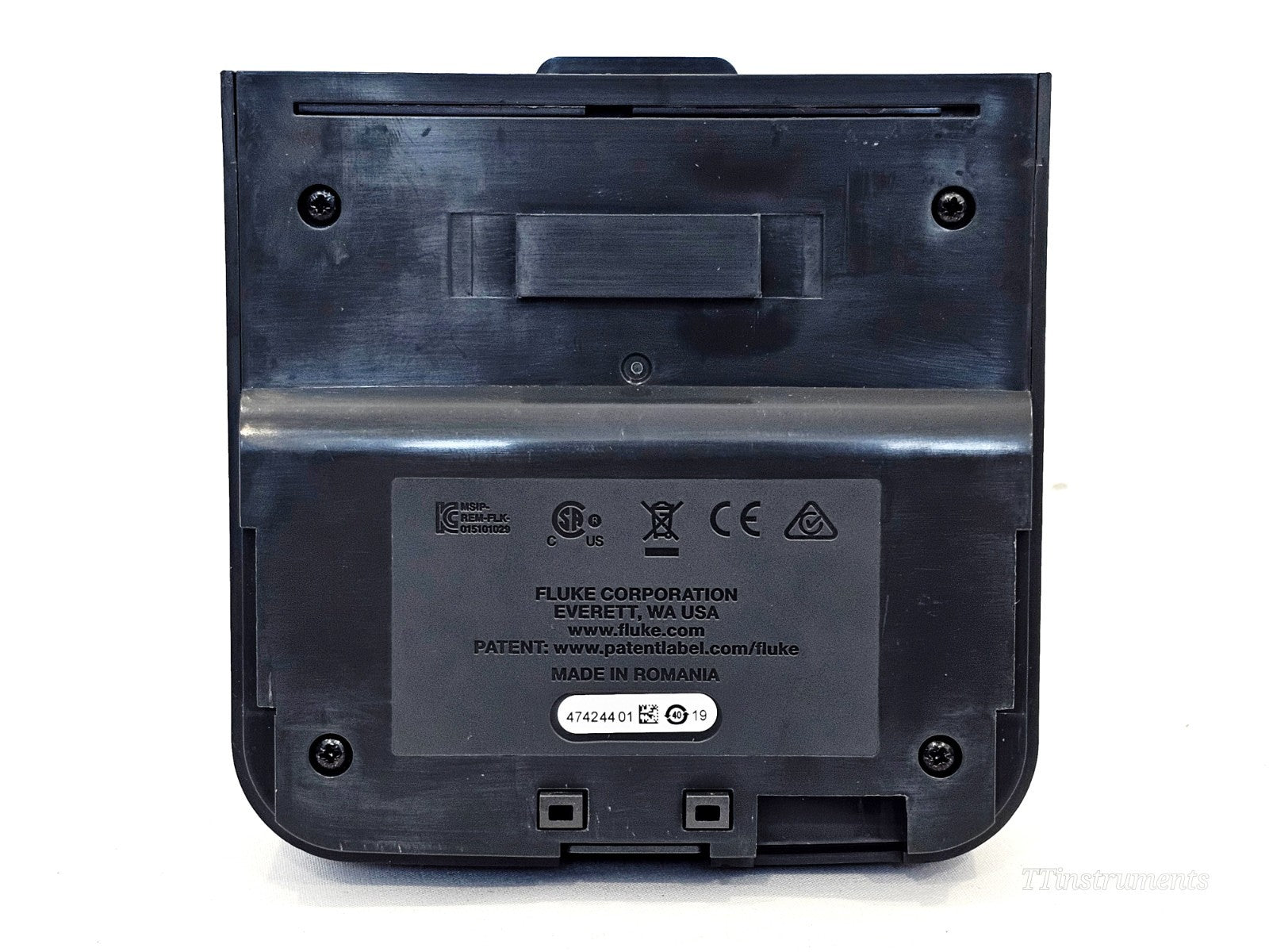 Fluke 1736 power logger voltage and current input terminal connections