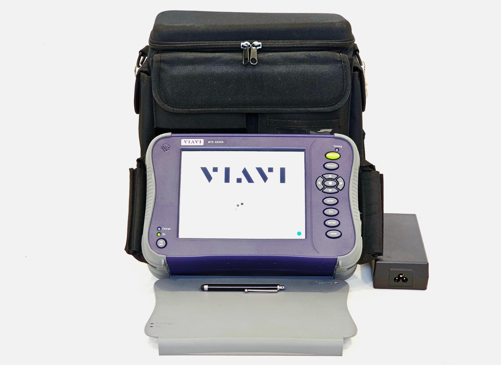 Used VIAVI MTS fiber optic test equipment front view