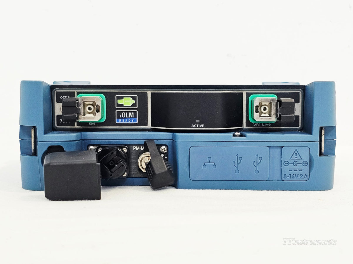 EXFO MAX-730C-SM2 OTDR screen and user interface detail