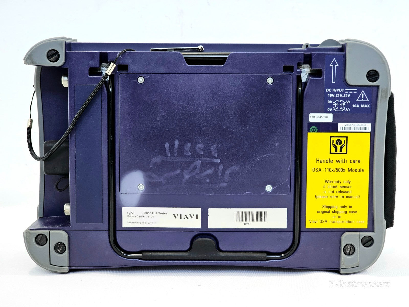 Viavi JDSU 6000V2 + OSA-110M OSA Optical Spectrum Analyzer 1250nm up to 1650nm