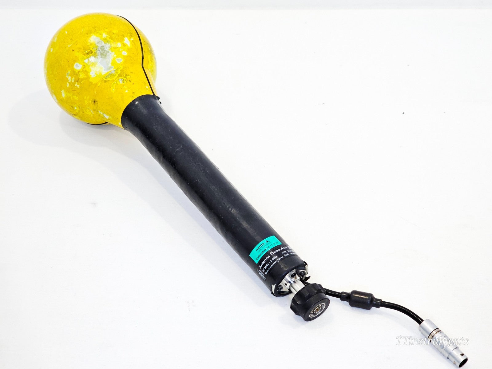 Cal'd Narda SRM-3006 Selective Radiation Meter 9kHz-6GHz + 3501/03 3GHz Antenna8