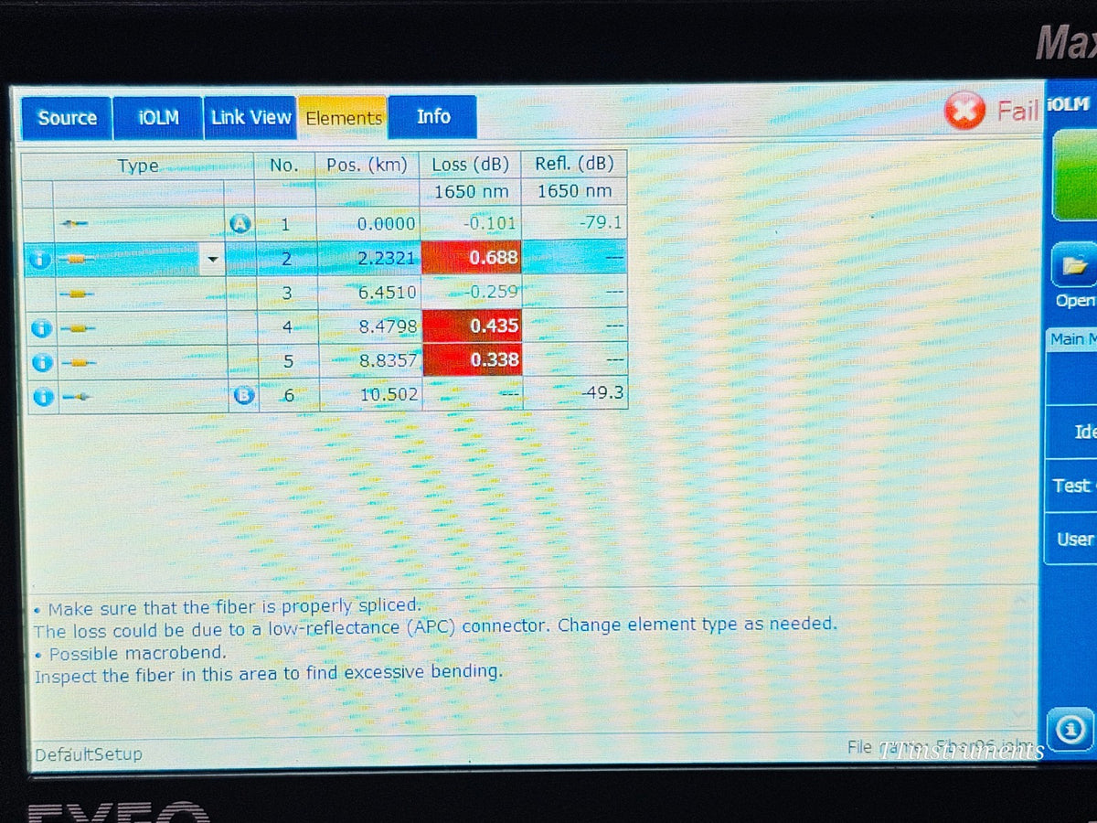 EXFO MAX-730C-SM8 MaxTester PON/Metro OTDR 1310/1550/1650nm iOLM SM8 Live Testin18