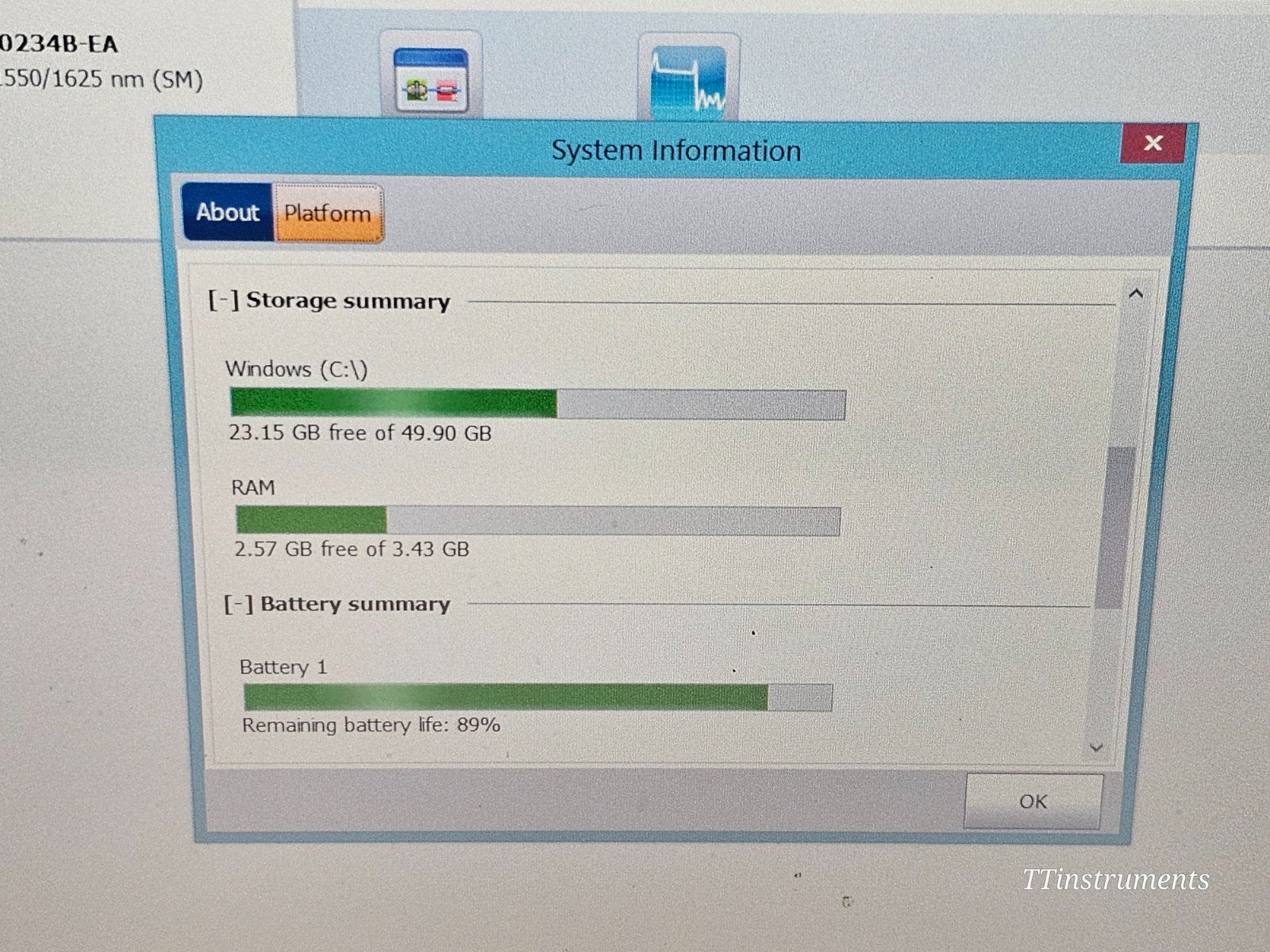 EXFO FTB-2 with FTB-7400E 1310/1550/1625 nm OTDR APC 42/41/41 dB FTB-7400-0234B