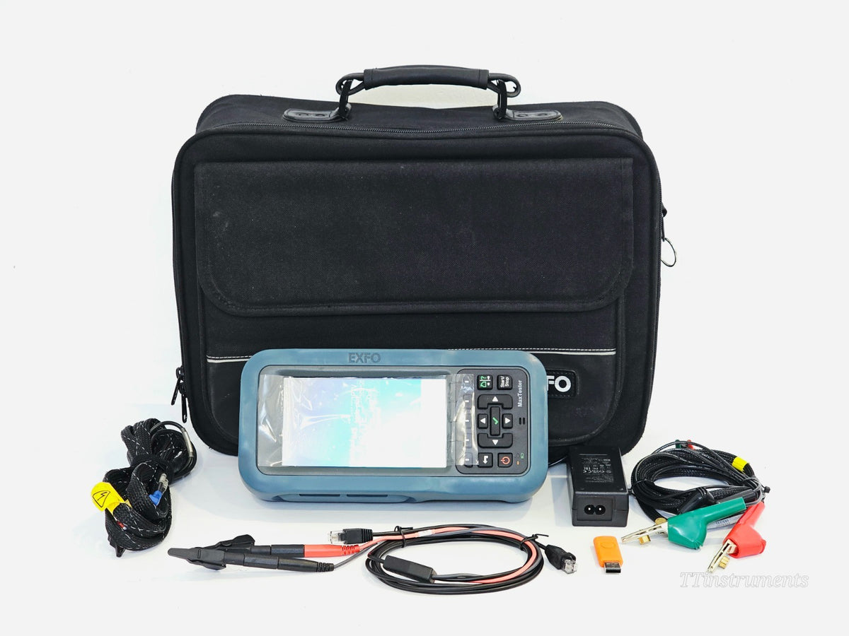 EXFO MAX-635-V2XAA MAX-635 DSL Copper Tester VDSL2 PING FTP Traceroute0