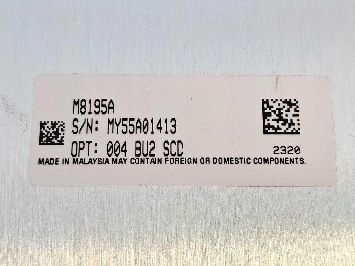 Keysight M9502A with M8195A Arbitrary Waveform Generator 65 GSa/s 4-channel15