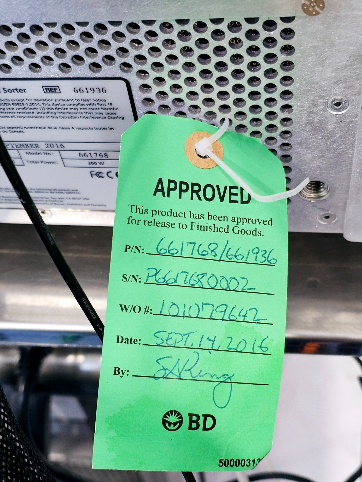 BD Becton Dickinson FACSMelody Cytometer Cell Sorter System 661768 3 Lasers