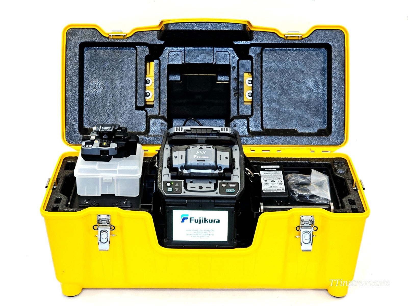 Serviced Fujikura 90S Fibre Optic Fusion Splicer + CT-50 Cleaver - ARC ONLY 218