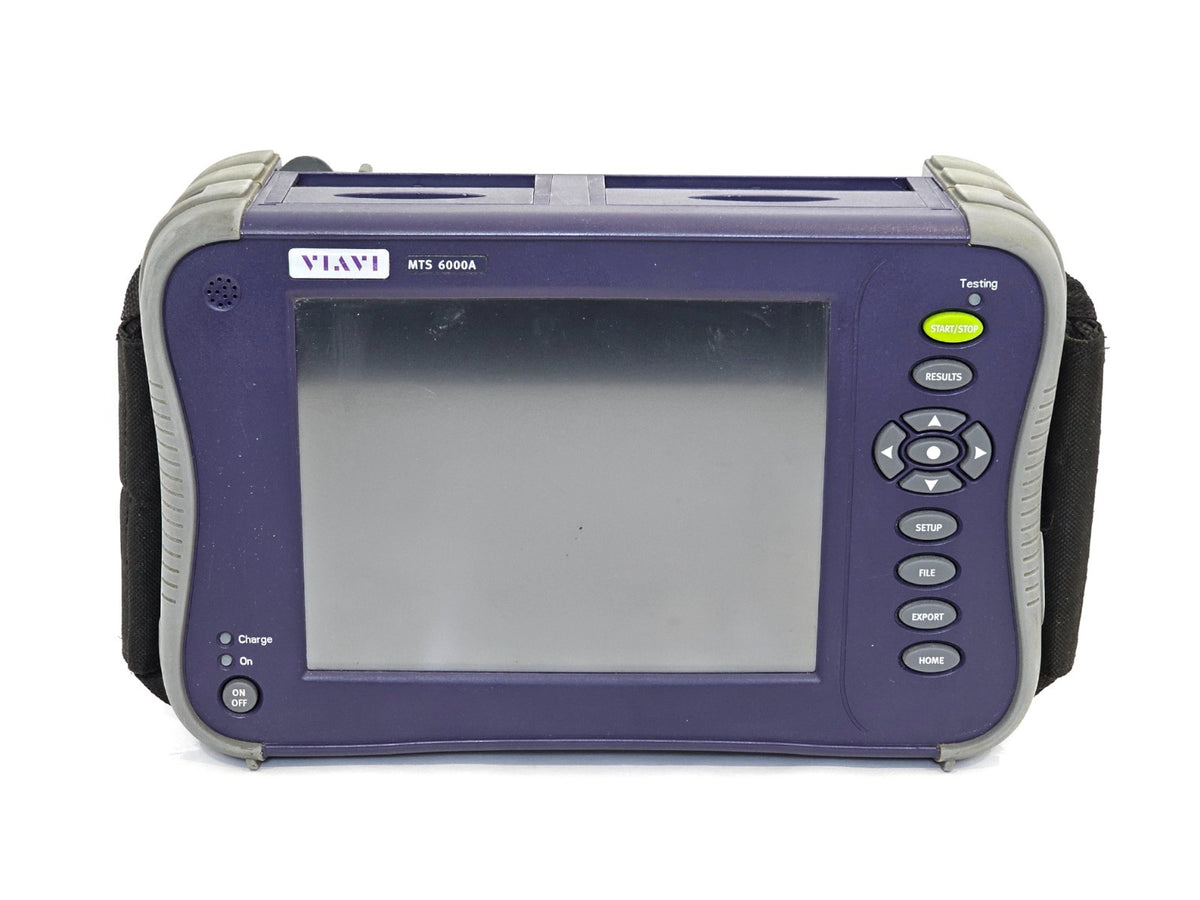 VIAVI MTS OTDR front panel view with display and controls