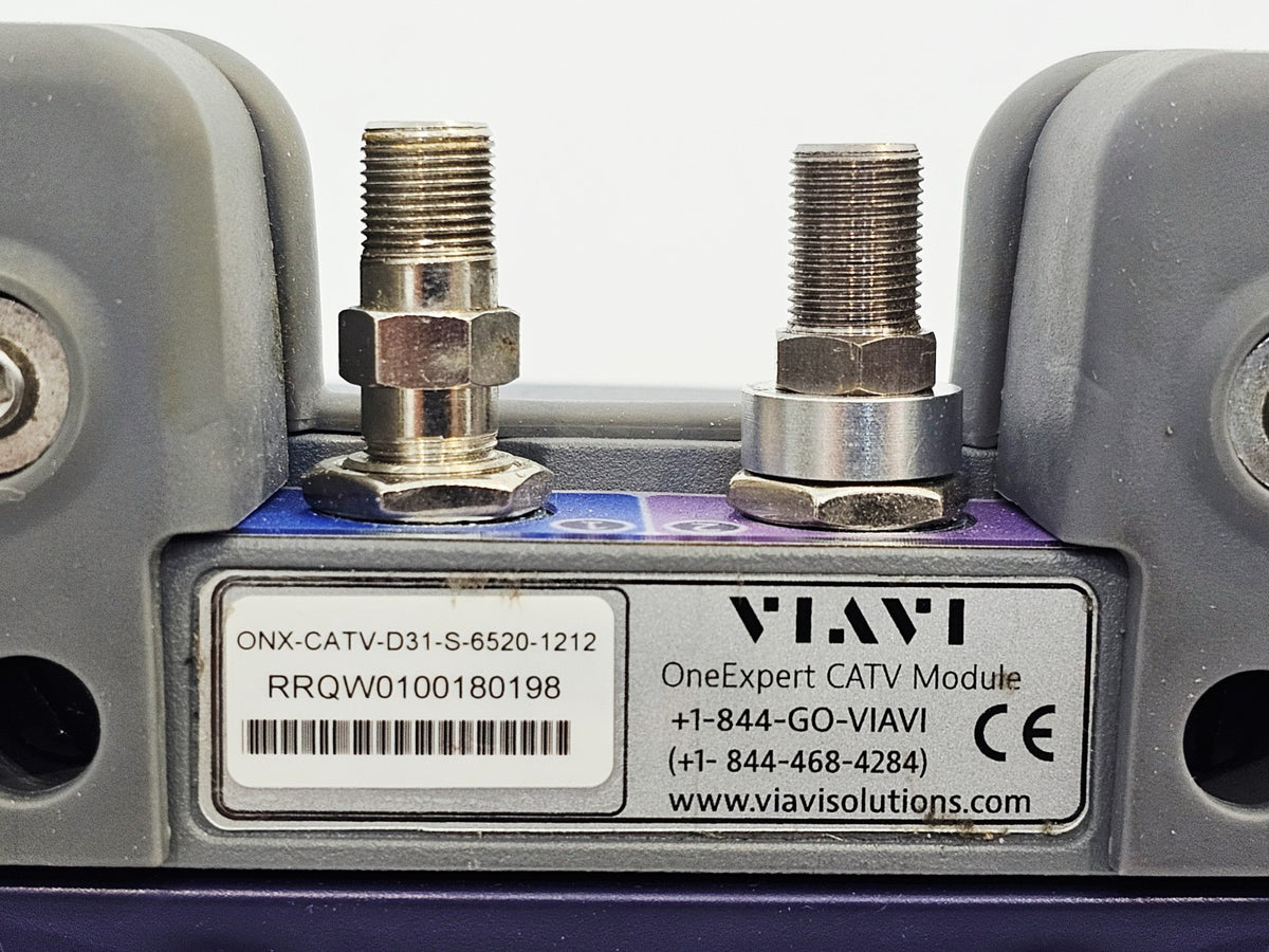 Viavi ONX-630 DSAM Meter DOCSIS 3.1 Loaded with Options ONX-CATV-D31-S-6520-12129