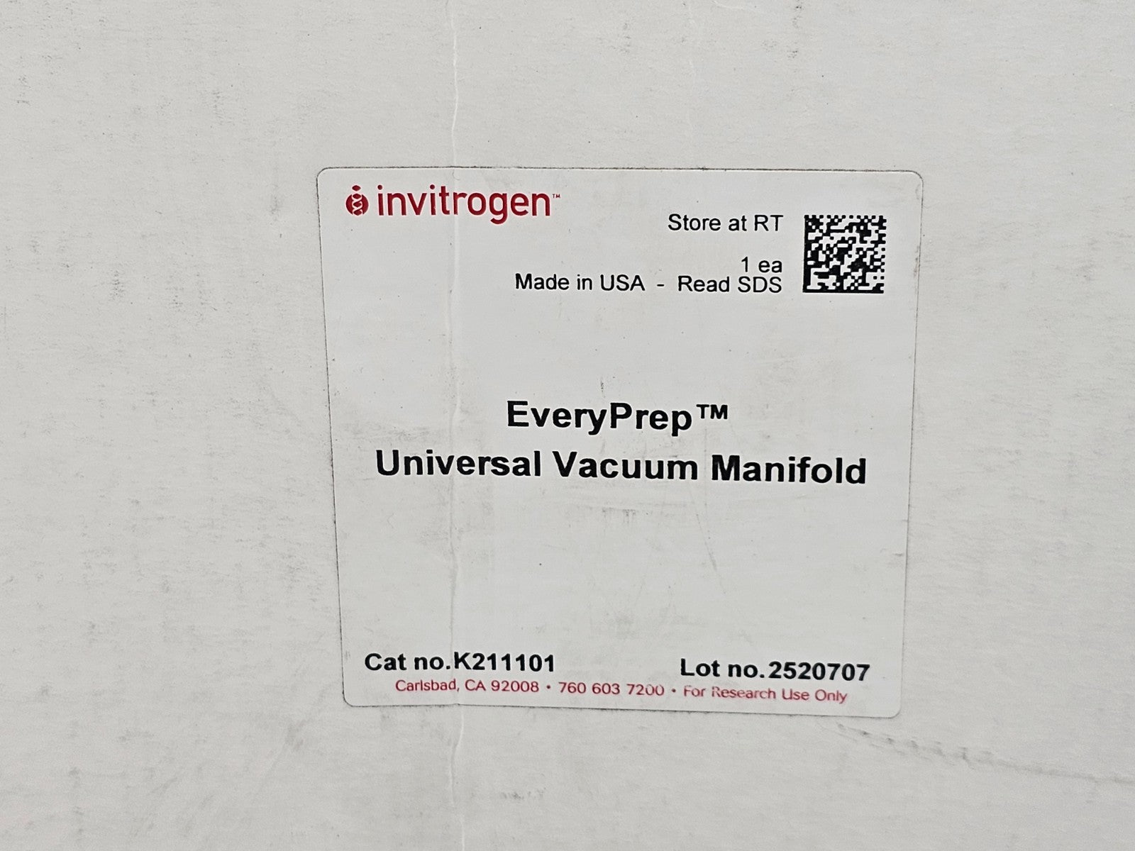 Thermo Fisher Scientific Invitrogen EveryPrep Universal Vacuum Manifold K211101
