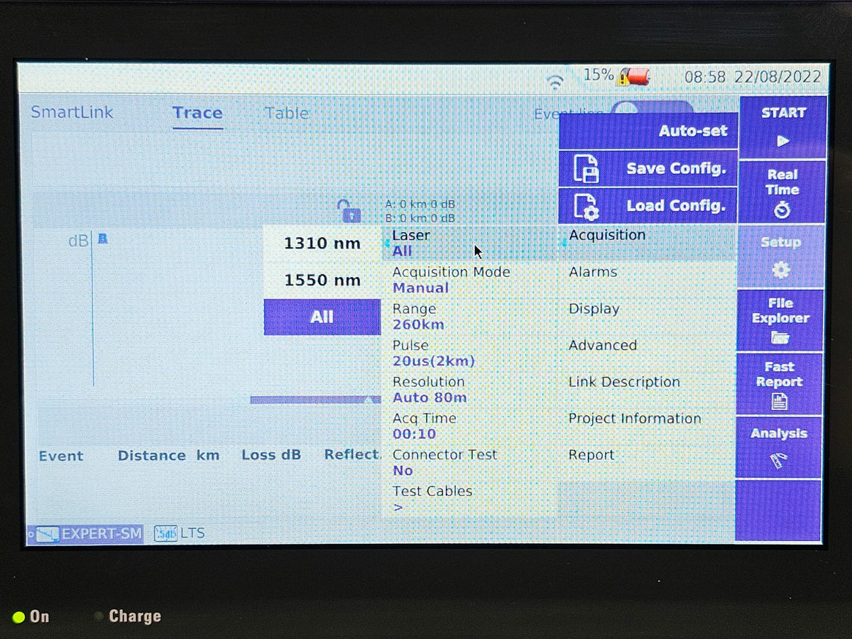 Brand NEW VIAVI MTS 4000 V2 with 4126B-FCOMP OTDR Module Bi-Directional Testing13