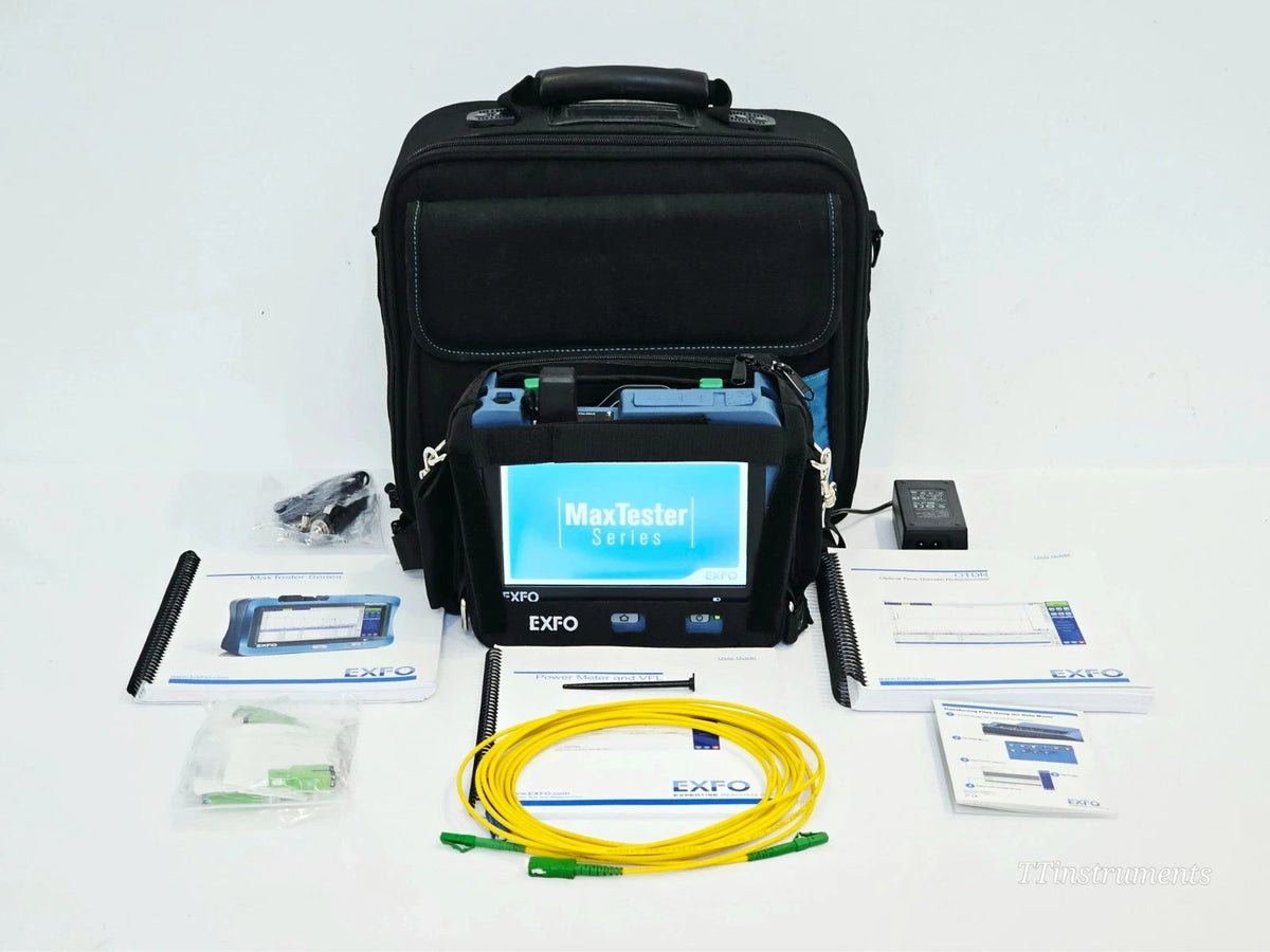 EXFO MAX-730C-SM2 OTDR 1310/1550 & 1625 nm LIVE with PM-MAX-2X APC-SC SM2 730C0