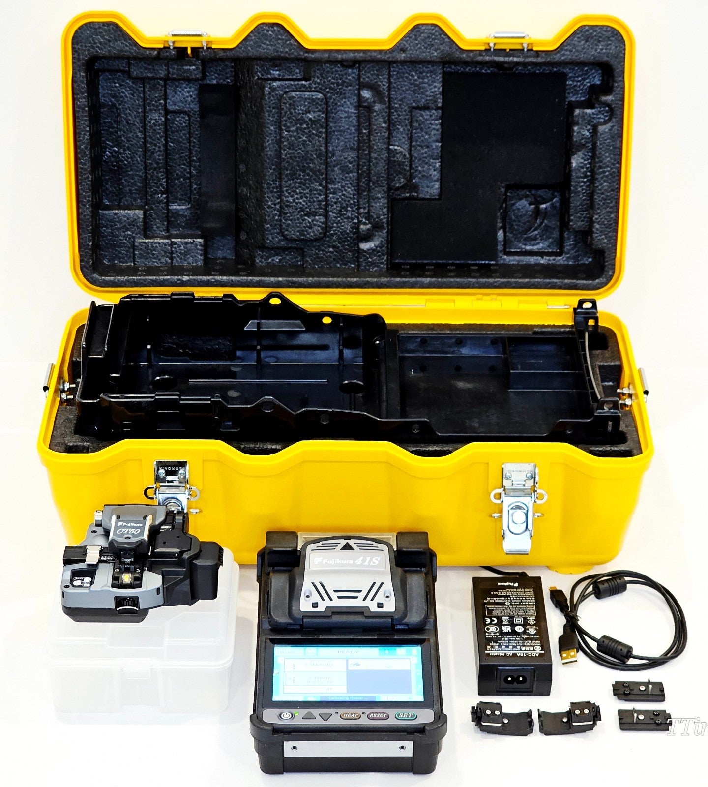 Serviced Fujikura 41S Active Cladding Fusion Splicer + CT-50 Cleaver ARC 1663