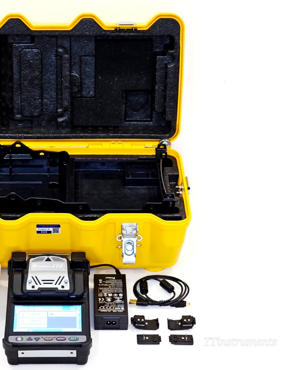 Serviced Fujikura 41S Active Cladding Fusion Splicer ARC 1232 **NO Cleaver0
