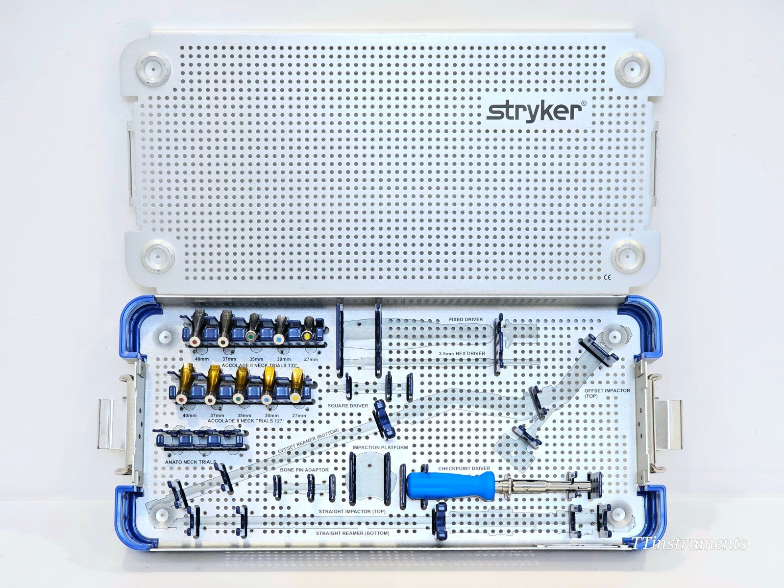 Stryker Mako Hip Instrumentation Kit With Various Trials - Incomplete