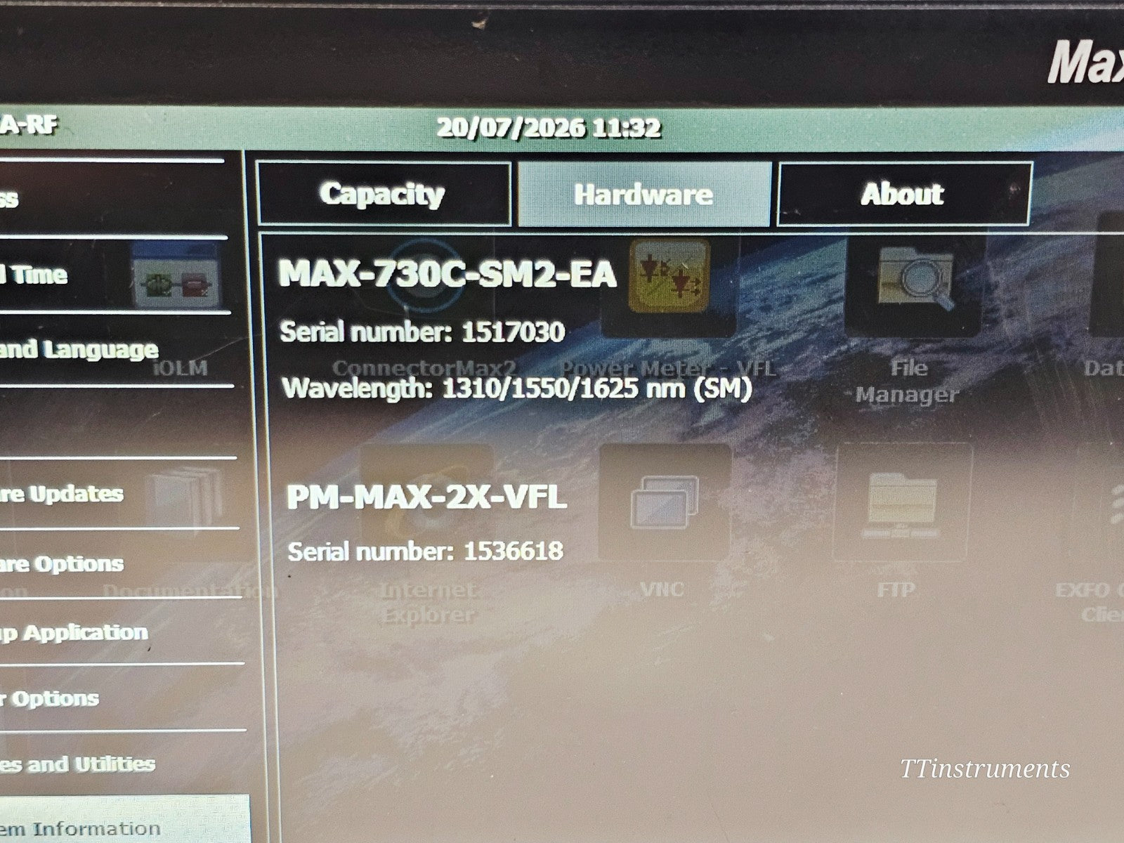 EXFO MAX-730C-SM2 iOLM iADV 1310/1550 + 1625 Live  + FIP-430B Scope & Launch Box14