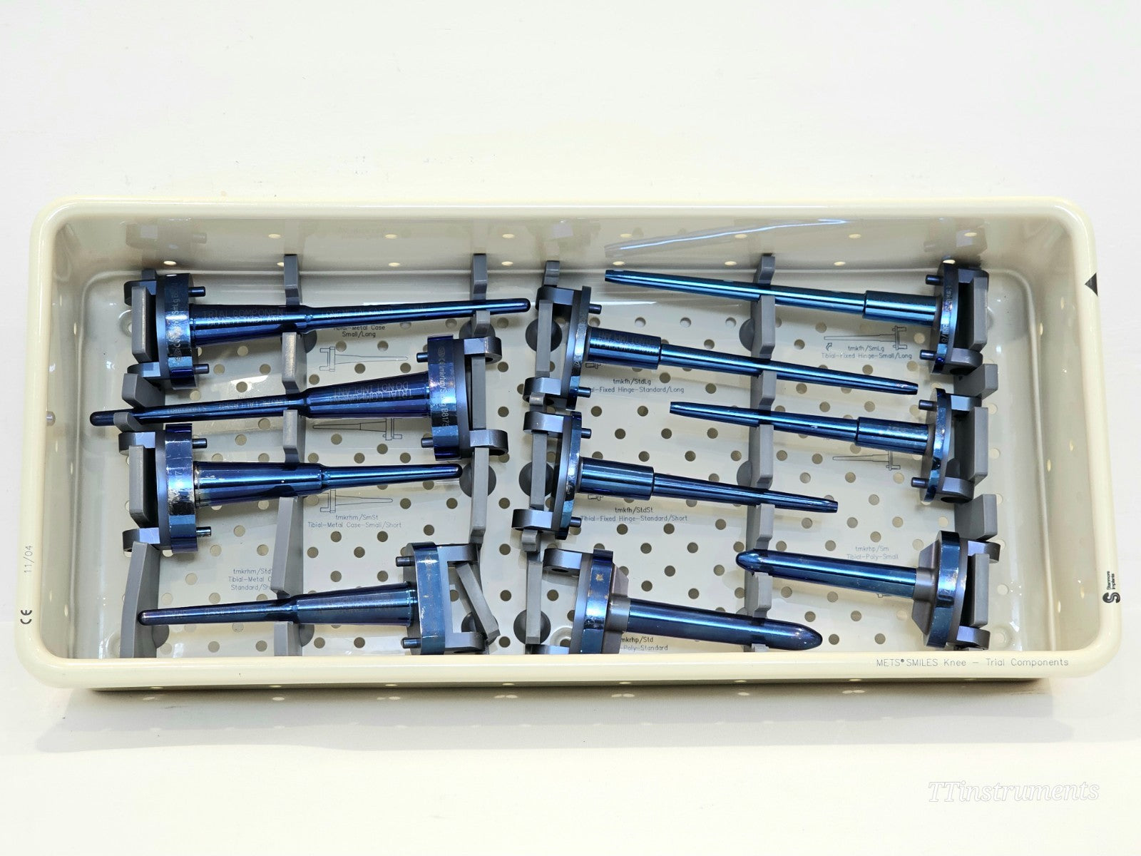 Stryker Stanmore Implants METS Modular Endoprosthetic System Knee Trial Set