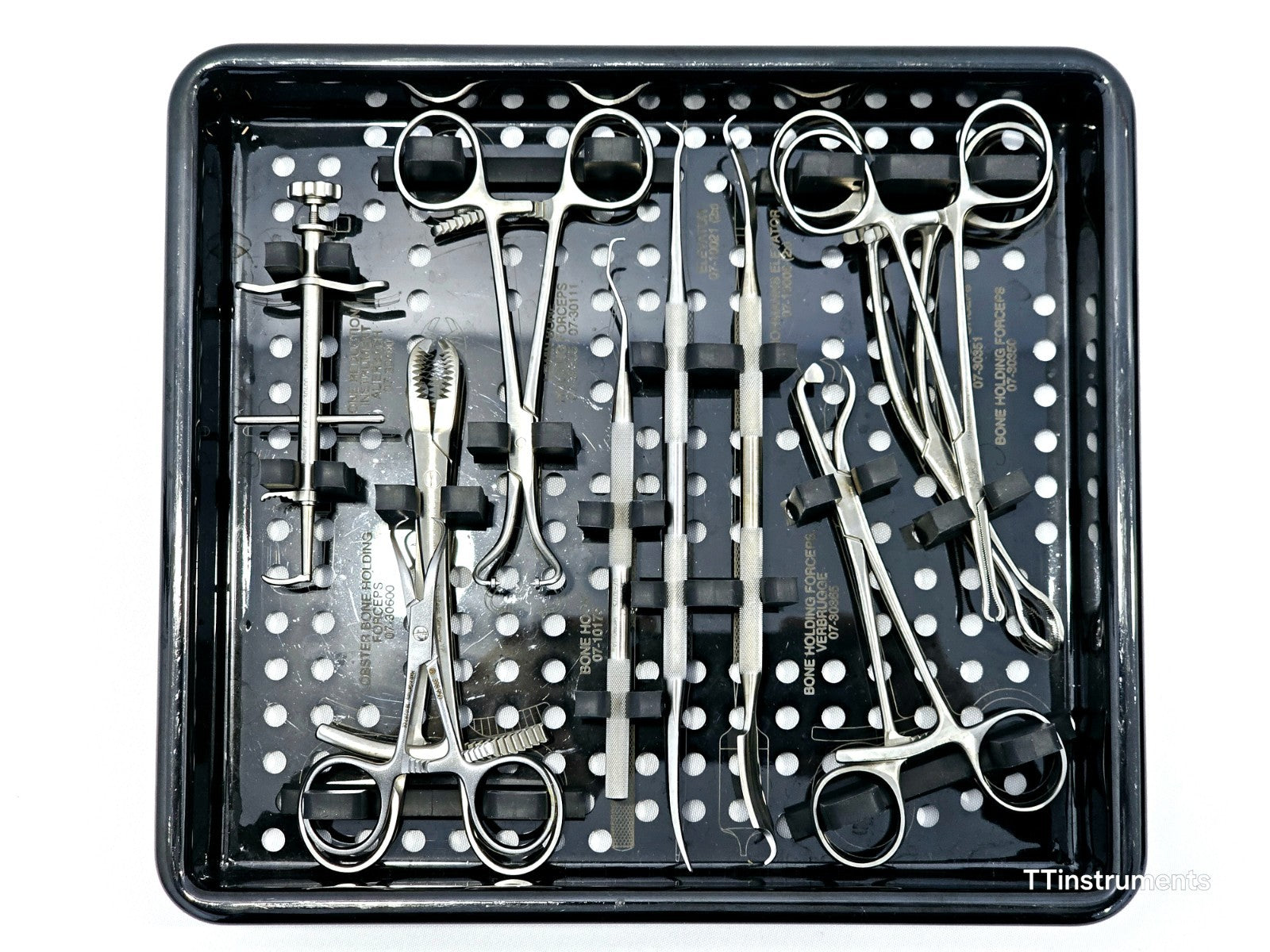Stryker VariAx Hand Plating System components and plates laid out