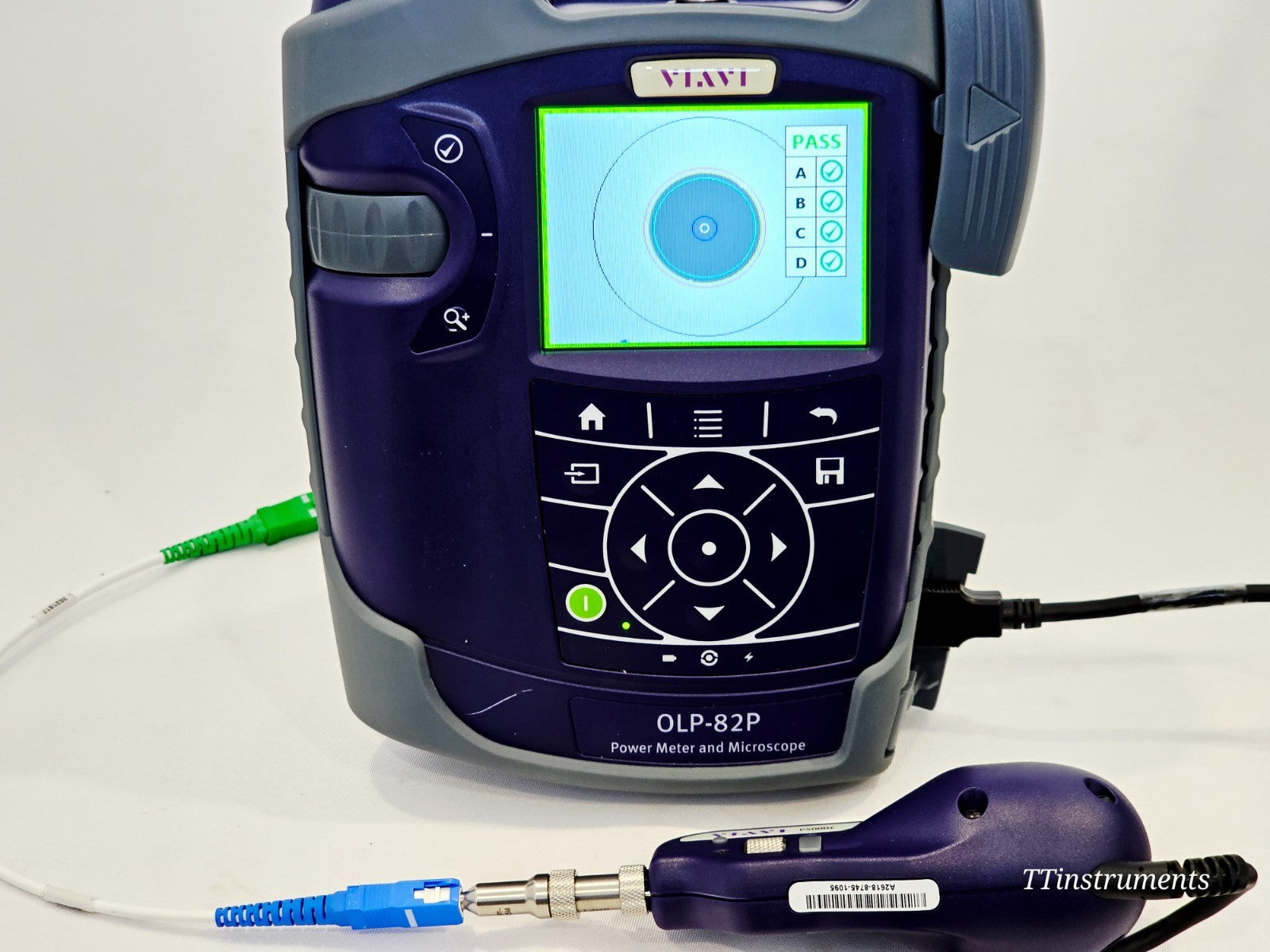 Viavi JDSU Viavi-FIT-ATT-18 OLP-82P Power Met + P5000i Fiber Scope & Tips + VFL.