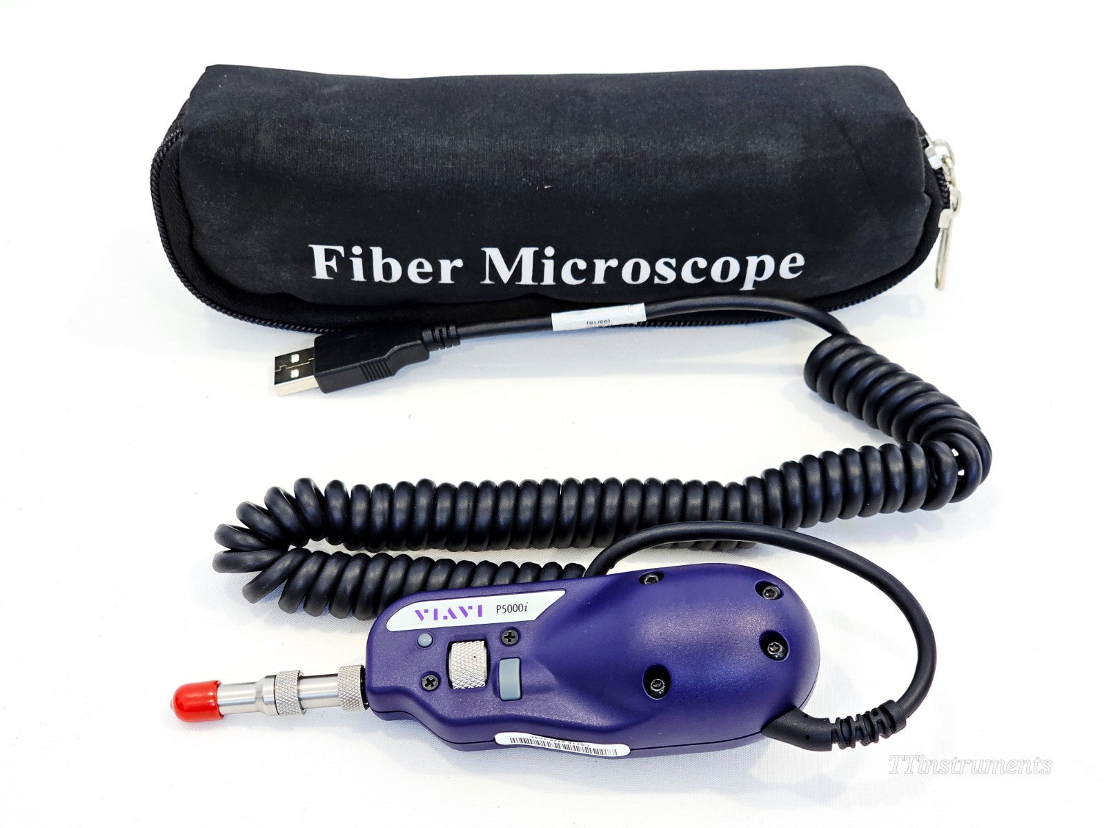 VIAVI P5000i used optical fibre inspection probe microscope test equipment