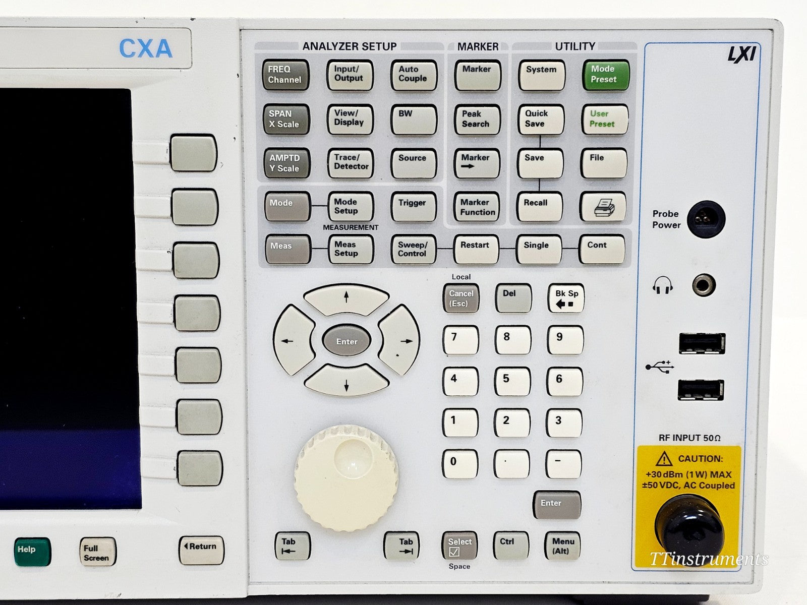 Conditional Cal Agilent Keysight CXA N9000A Signal Analyzer 7.5 GHz 507 P07 T06
