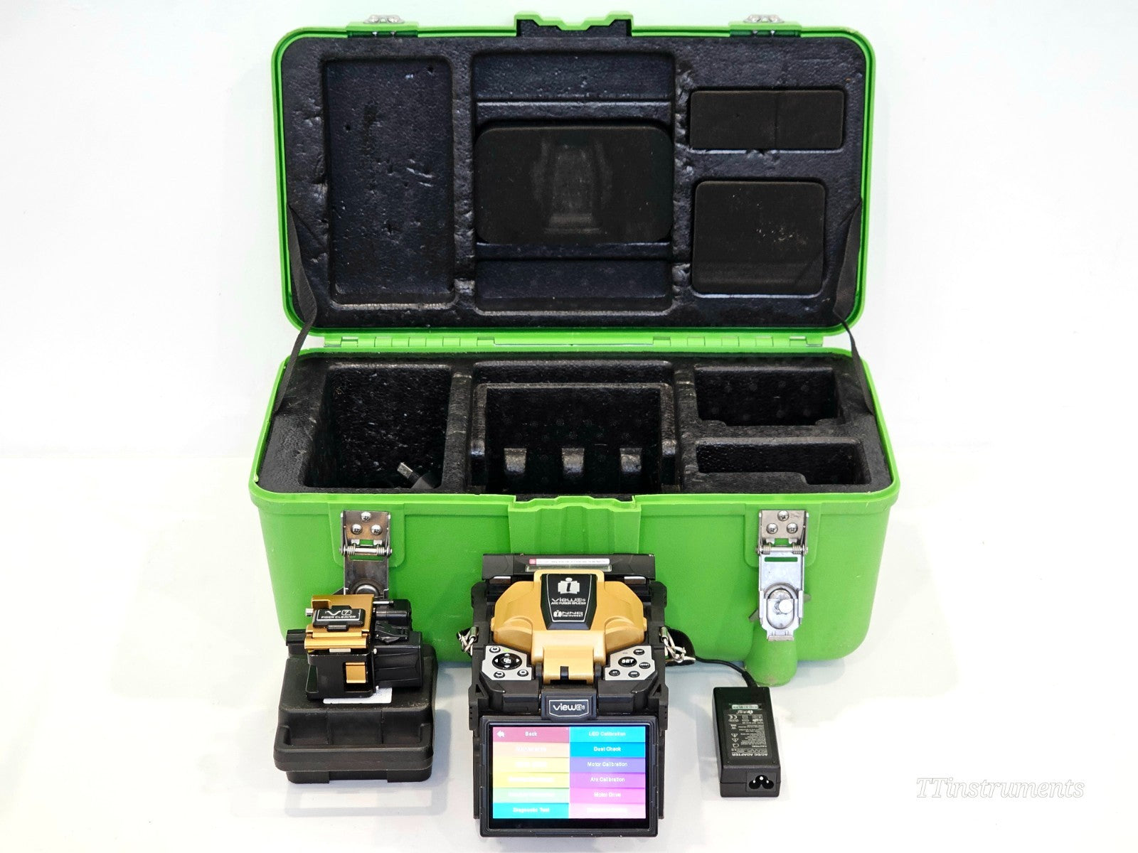 Serviced INNO View 6S SM MM Core Alignment Fusion Splicer ARC 3707 + V7 Cleaver